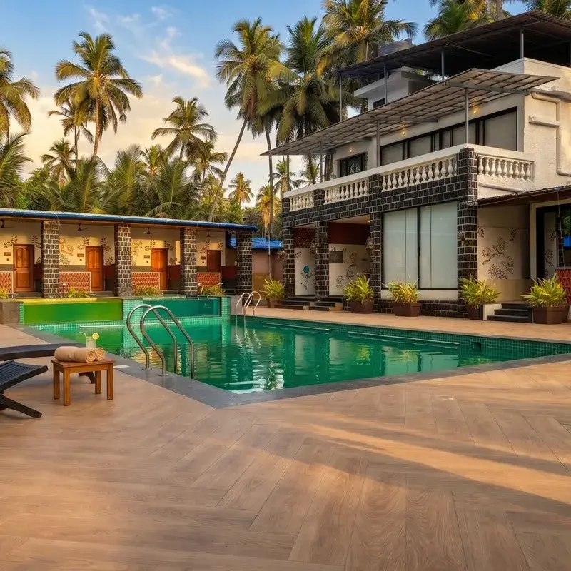 Beautiful pool view and resort layout - SAO by the Sea