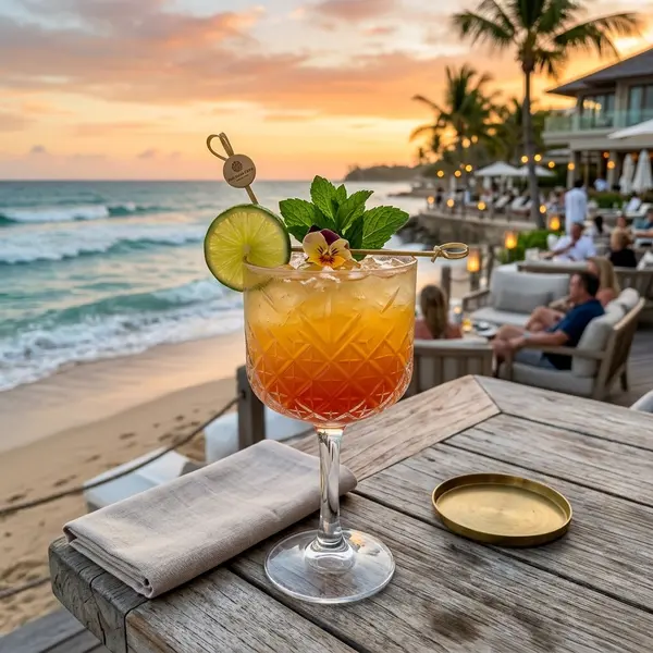 Signature Sunset Cocktail